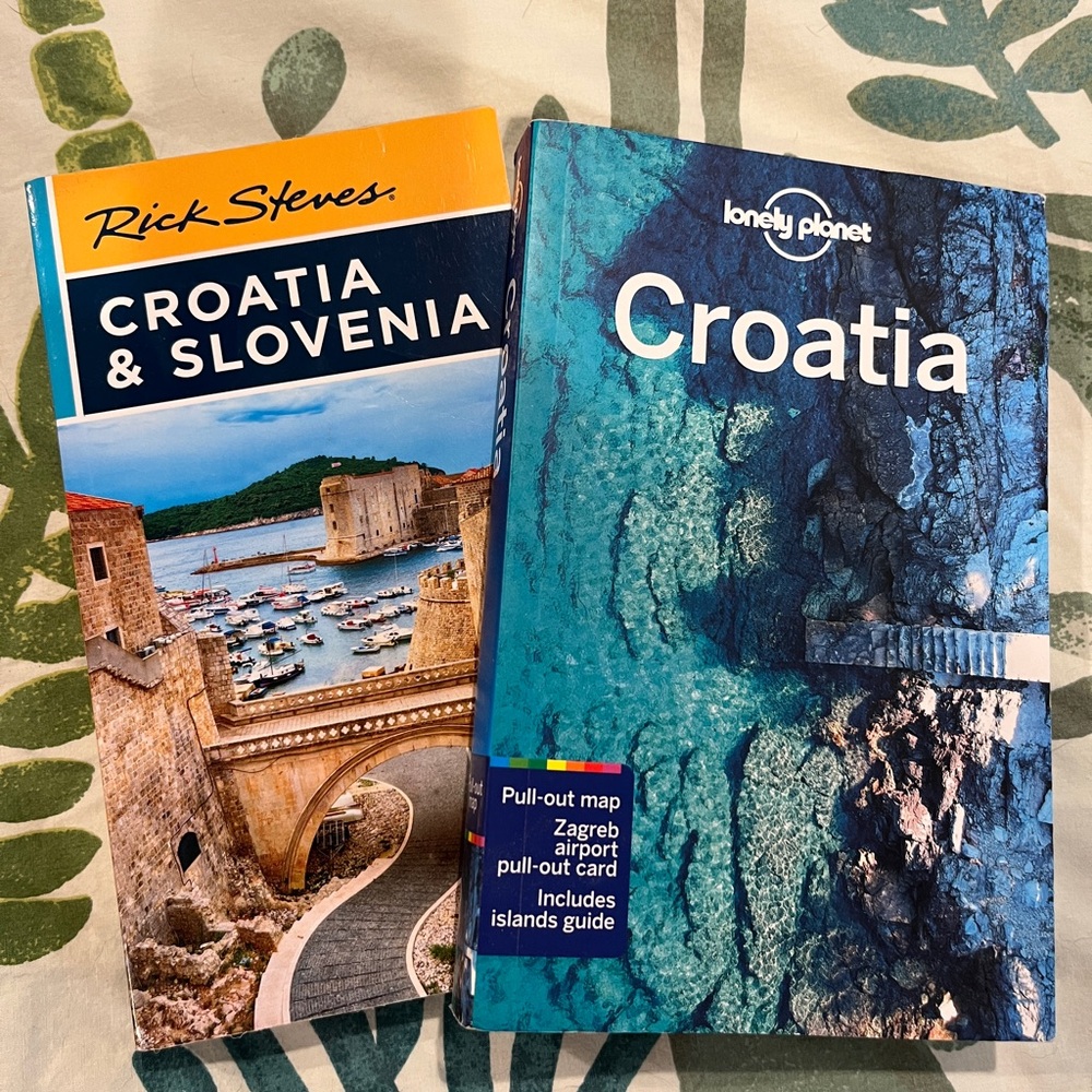 Lonely Planet Croatia, Rick Steves’ Croatia Travel Guides, GUC